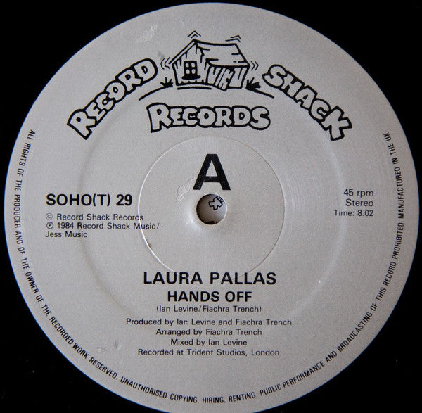 Laura Pallas : Hands Off (12")