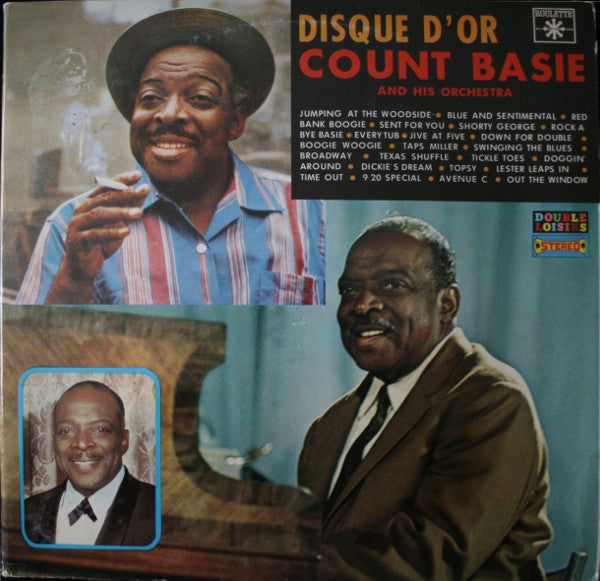 Count Basie And His Orchestra* : Disque D'Or (2xLP, Comp, RE, Gat)