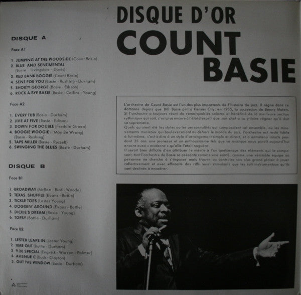 Count Basie And His Orchestra* : Disque D'Or (2xLP, Comp, RE, Gat)