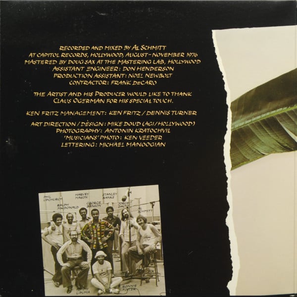 George Benson : In Flight (LP, Album, Mon)