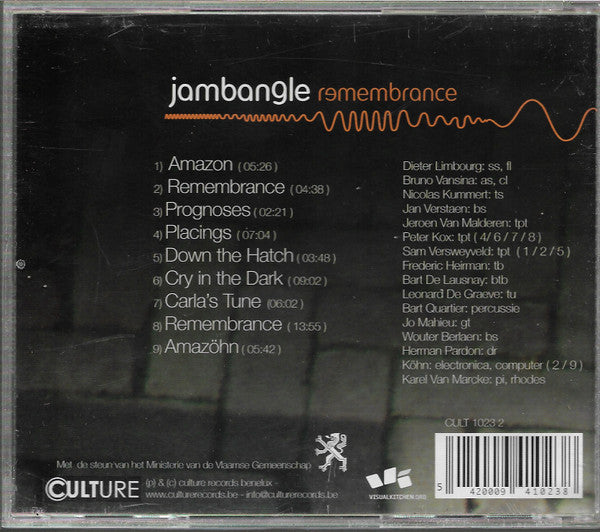 Jambangle : Remembrance (CD, Album)