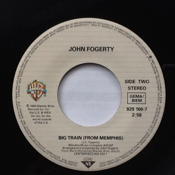 John Fogerty : The Old Man Down The Road (7", Single)