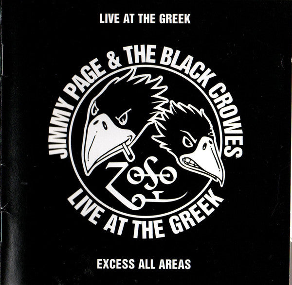 Jimmy Page & The Black Crowes : Live At The Greek (Excess All Areas) (2xCD, Album)