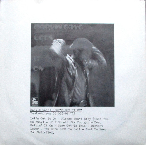 Marvin Gaye : Let's Get It On (7", Single)