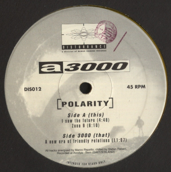 A3000 : Polarity (12", Ora)