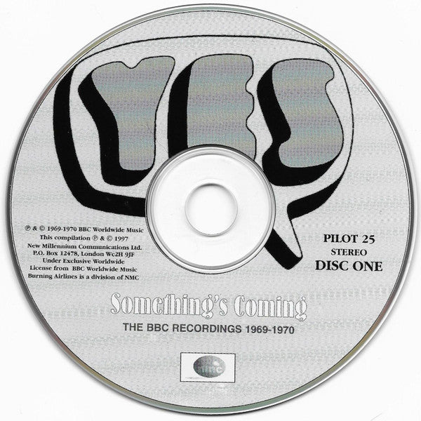 Yes : Something's Coming (The BBC Recordings 1969-1970) (2xCD, Comp, RM)