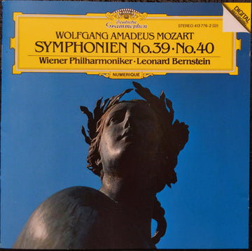 Wolfgang Amadeus Mozart, Wiener Philharmoniker, Leonard Bernstein : Symphonien No.39•No.40 (CD, Album, RE, RP)