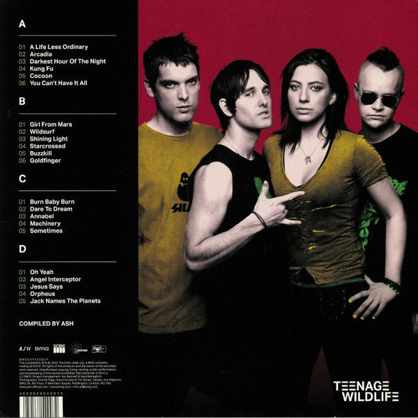Ash : Teenage Wildlife: 25 Years Of Ash (2xLP, Comp)
