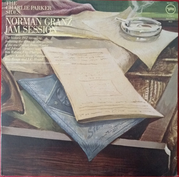 Charlie Parker With Benny Carter, Johnny Hodges, Ben Webster & Oscar Peterson : The Charlie Parker Sides -  Norman Granz Jam Session (2xLP, Comp, RE)