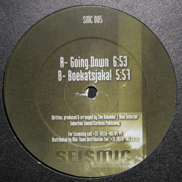 Zero Vision : Going Down (12")