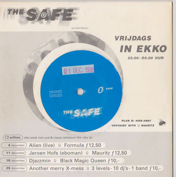 Unknown Artist : The Safe (7", Ltd, Promo)