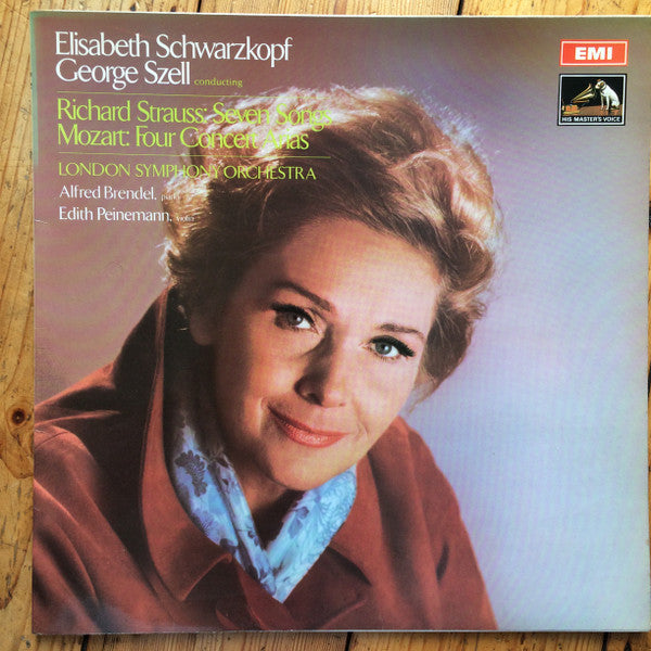 Richard Strauss - Wolfgang Amadeus Mozart, Elisabeth Schwarzkopf, George Szell, London Symphony Orchestra : Seven Songs Etc. (LP, Album)