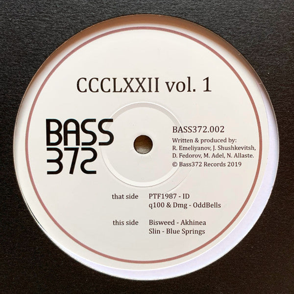 Various : CCCLXXII Vol. 1 (12")