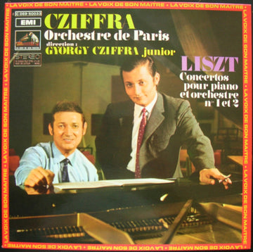 Gyorgy Cziffra, Orchestre De Paris , Direction György Cziffra, Jr., Franz Liszt : Concertos Pour Piano Et Orchestre Nos. 1 Et 2 (LP)