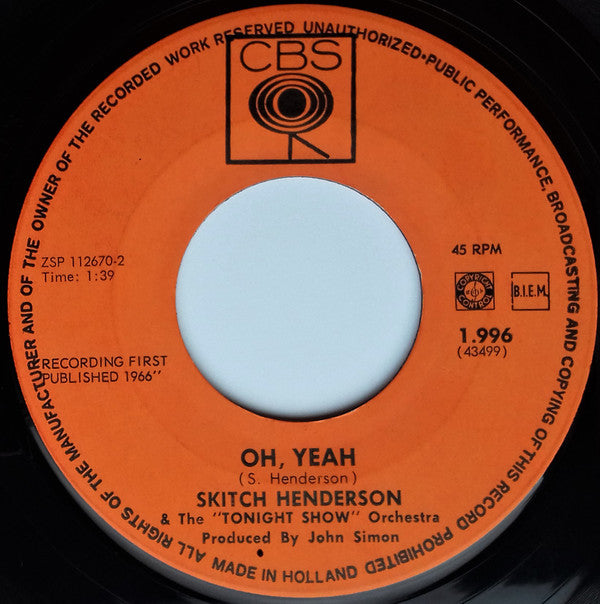 Skitch Henderson : Trumpet Olé (7", Single)