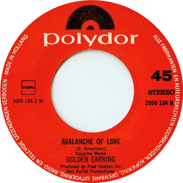 Golden Earring : Buddy Joe  (7", Single, Lar)