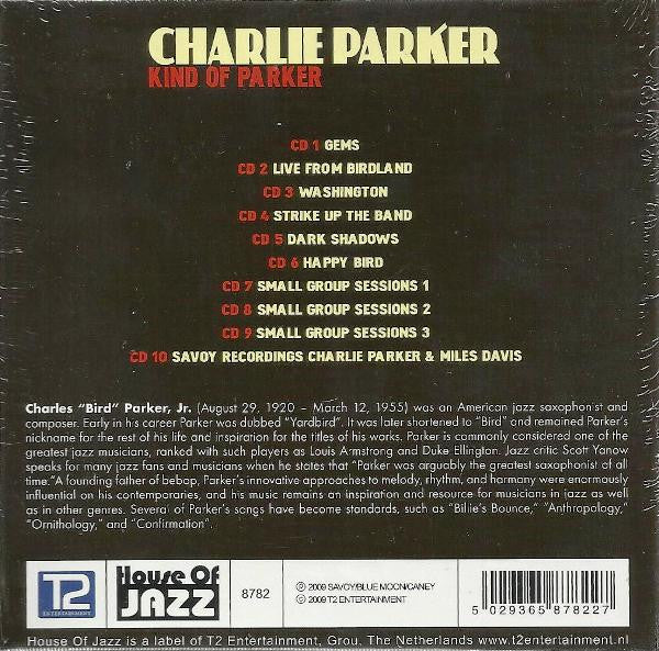 Charlie Parker : Kind Of Parker (10xCD, Album + Box, Comp)