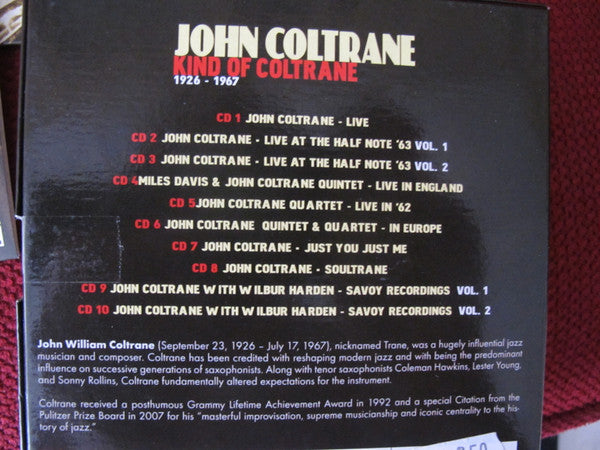 John Coltrane : Kind Of Coltrane 1926 - 1967 (10xCD, RE, Car + Box, Comp, Car)