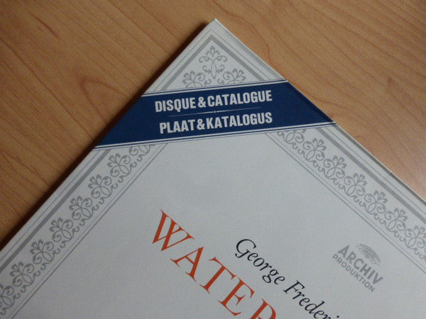 Georg Friedrich Händel – Schola Cantorum Basiliensis · August Wenzinger : Water Musick (LP, RE, Gat)