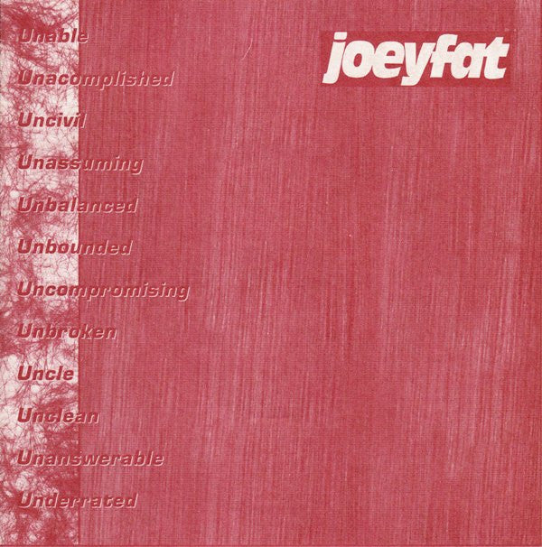 Joeyfat : Little Big Man (7", Ltd, Num)