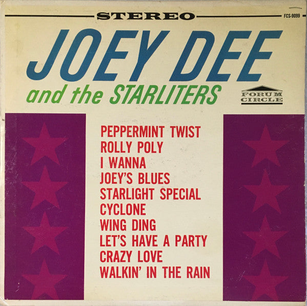 Joey Dee & The Starliters : Joey Dee And The Starliters (LP, Comp)