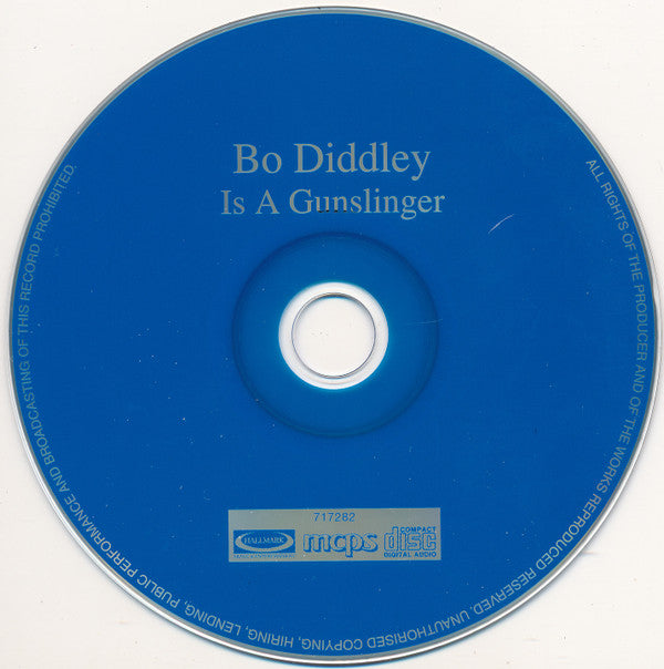 BO DIDDLEY : Bo Diddley Is A Gunslinger (CD, Album, RE)