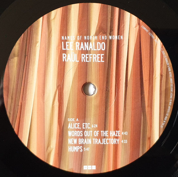 Lee Ranaldo & Refree : Names Of North End Women (LP, Album)