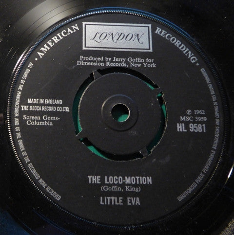 Little Eva : The Loco-Motion (7", Single)