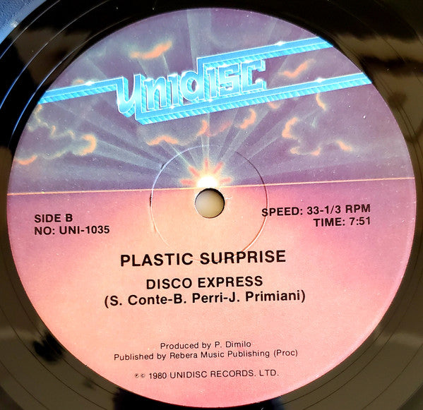 Ann Joy / Plastic Surprise : Feel Your Way Around / Disco Express (12")