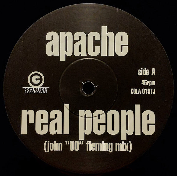 Apache Indian : Real People (12", Promo)