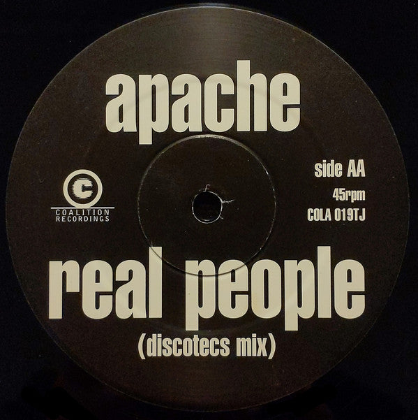 Apache Indian : Real People (12", Promo)