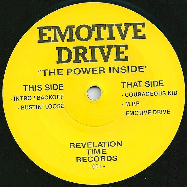 Emotive Drive : The Power Inside (7", EP)