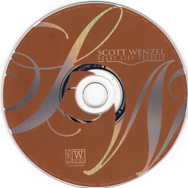 Scott Wenzel (2) : Heart Like Thunder (CD, Album)