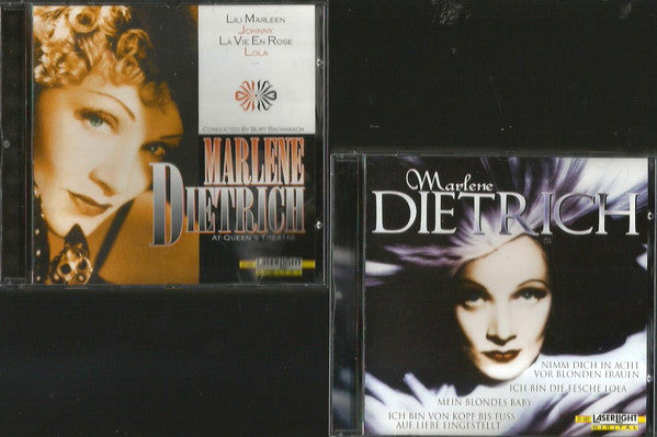 Marlene Dietrich : Marlene Dietrich At Queen´s Theatre / Marlene Dietrich (2xCD, Comp)