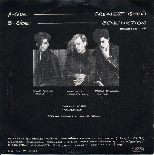 Silent Rite : Greatest Show (7", Single)