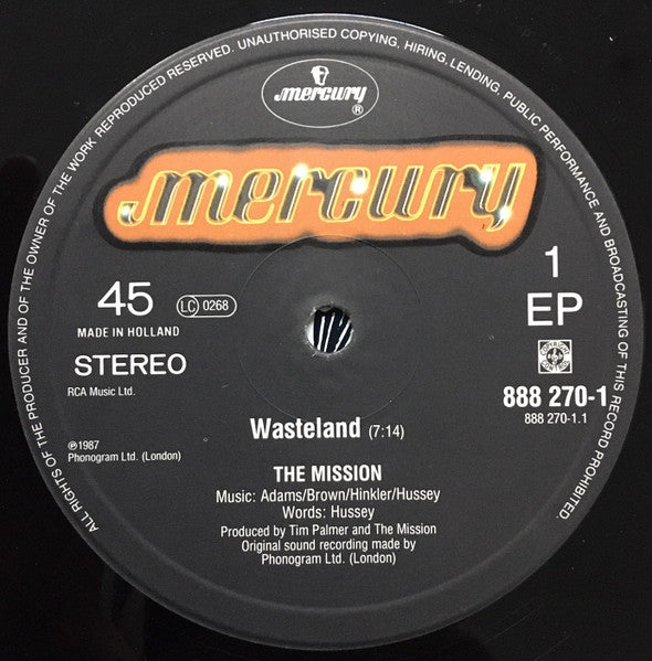 The Mission : IV (12", Single)