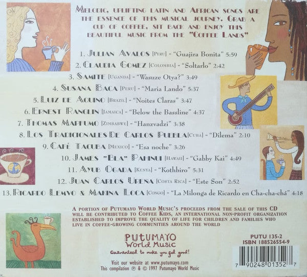 Various : A Putumayo Blend - Music From The Coffee Lands (CD, Comp, Dig)