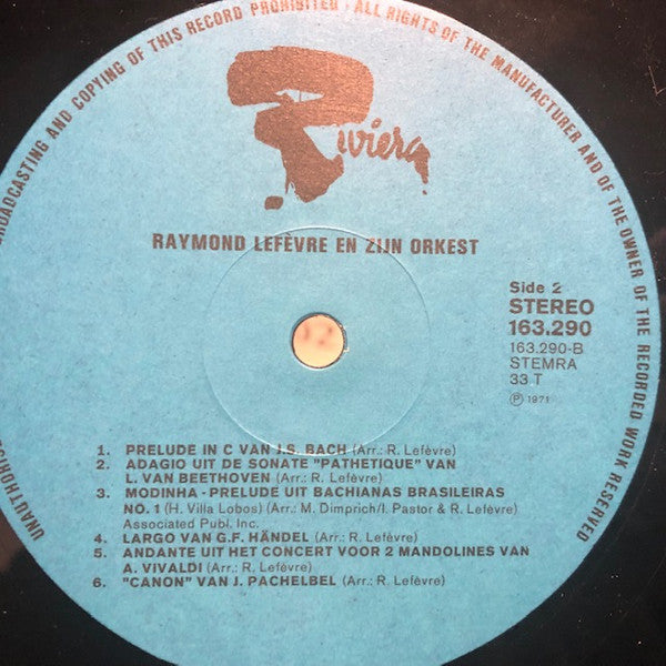 Raymond Lefèvre En Zijn Orkest* : Soul Symphonies (LP, Album, Club)
