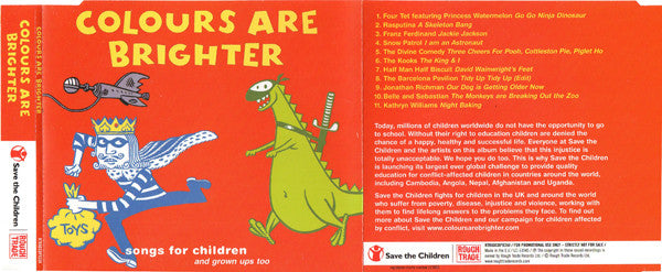 Various : Colours Are Brighter (CD, Comp, Promo)