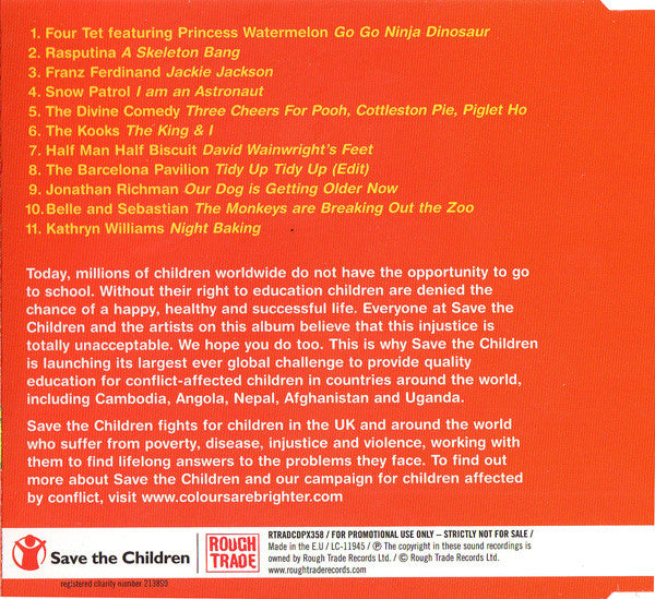Various : Colours Are Brighter (CD, Comp, Promo)