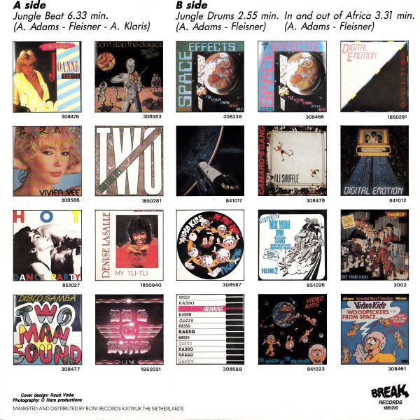 Digital Emotion : Jungle Beat (12", Maxi)