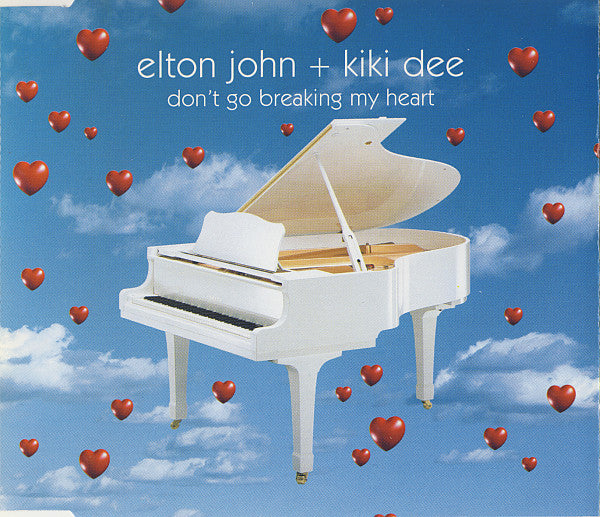 Elton John + Kiki Dee : Don't Go Breaking My Heart (CD, Single, Promo)