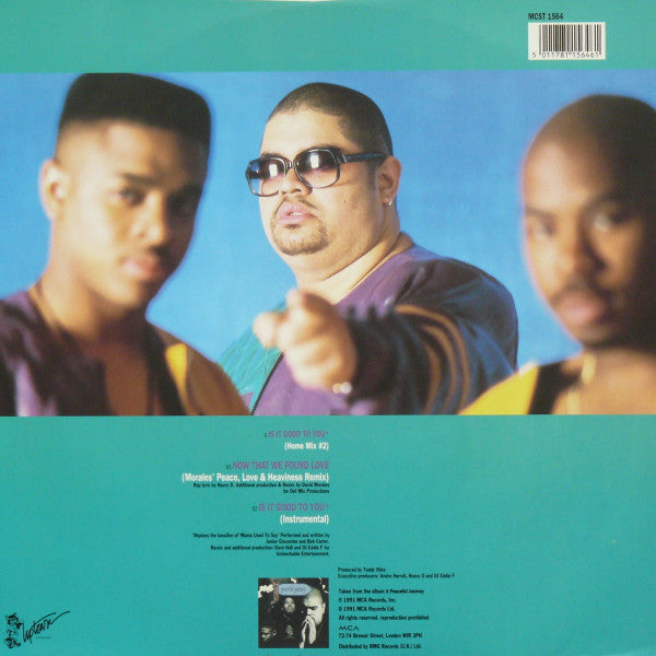 Heavy D And The Boyz* : Is It Good To You (12")