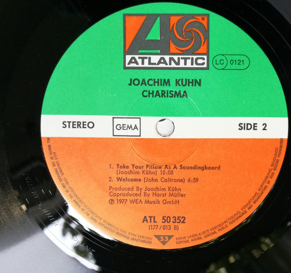Joachim Kühn : Charisma (LP, Album)