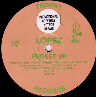 Lopez : Emptiness (12")