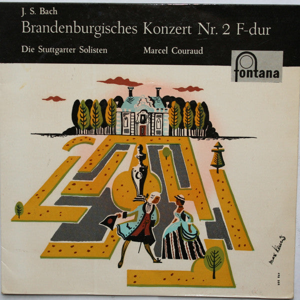 Johann Sebastian Bach, Stuttgarter Solisten, Marcel Couraud : Brandenburgisches Konzert Nr. 2 (7")