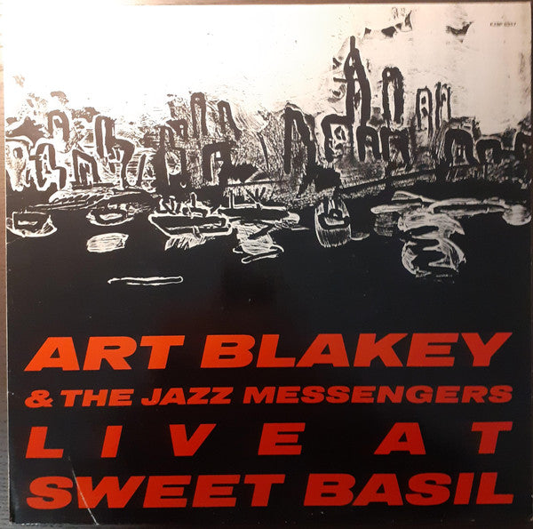 Art Blakey & The Jazz Messengers : Live At Sweet Basil (LP, Album)