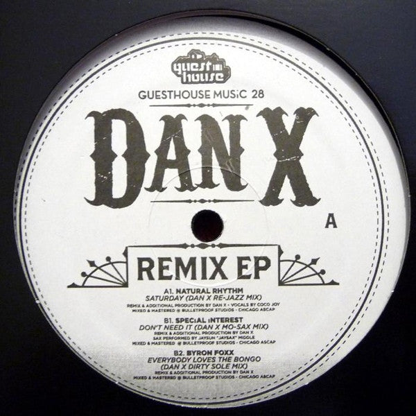 Various : Dan X Remix EP (12", EP)