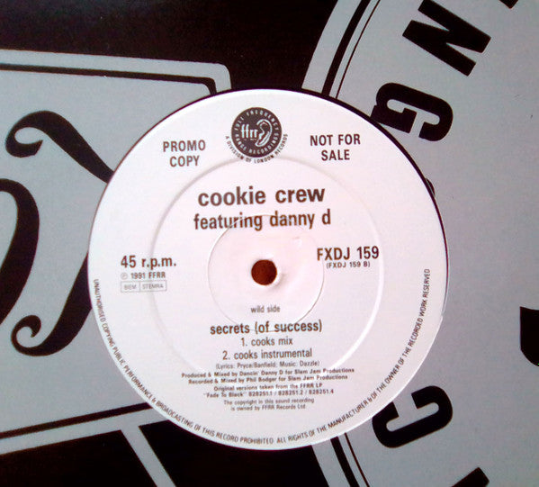 The Cookie Crew : Secrets (Of Success) (12", Promo)