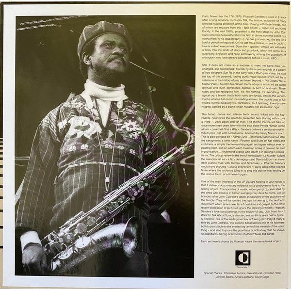 Pharoah Sanders : Live In Paris (1975) (Lost ORTF Recordings) (LP, Album, Dlx, RM)